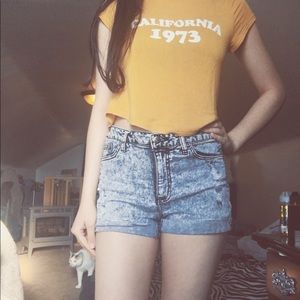 High Waisted Shorts